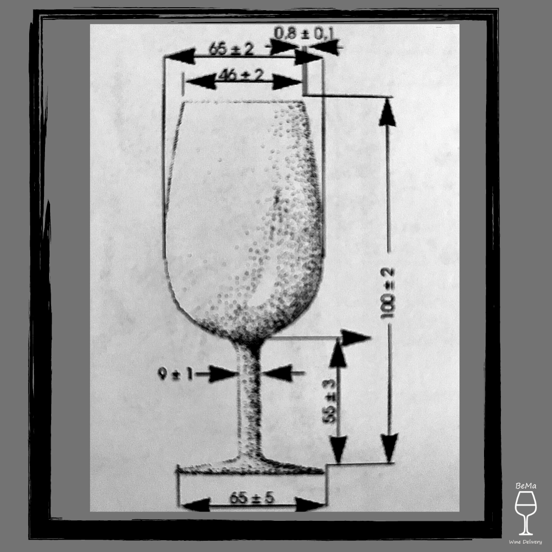 Gli strumenti del sommelier: il bicchiere a calice ISO