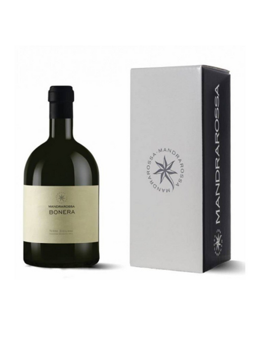 Bonera Rosso Sicilia Doc Barilotto Magnum con confezione Cantina Mandrarossa