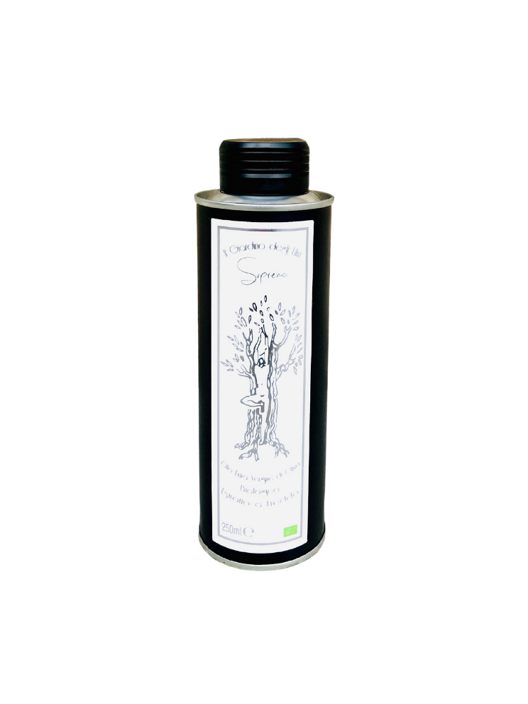 Olio Extra Vergine di Oliva Supremo Biologico Estratto a Freddo Il Giardino Degli Ulivi