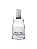 Gin Mare Mediterranean Gin bottle with olive, thyme, rosemary and basil botanicals