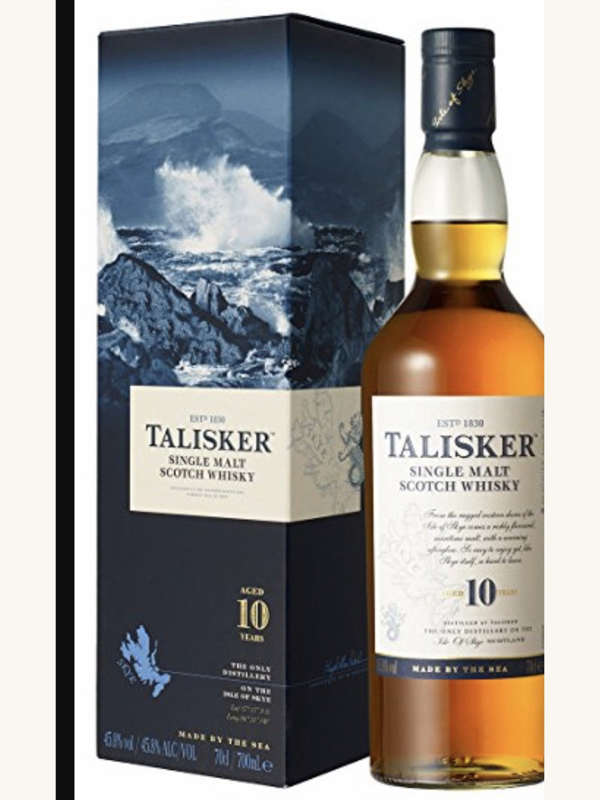 Talisker Whiskey  SIngle MALT 10 Years