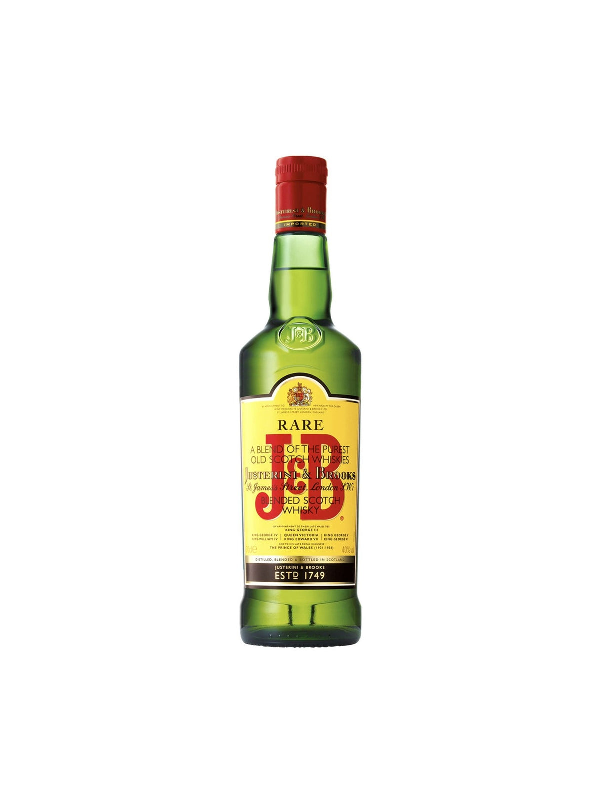 J&B Rare Blended Scotch Whisky
