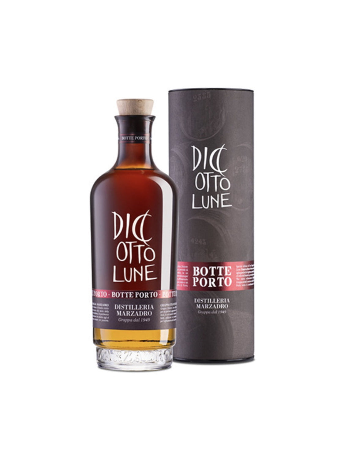 Grappa 18 Lune Riserva Botte Porto Marzadro