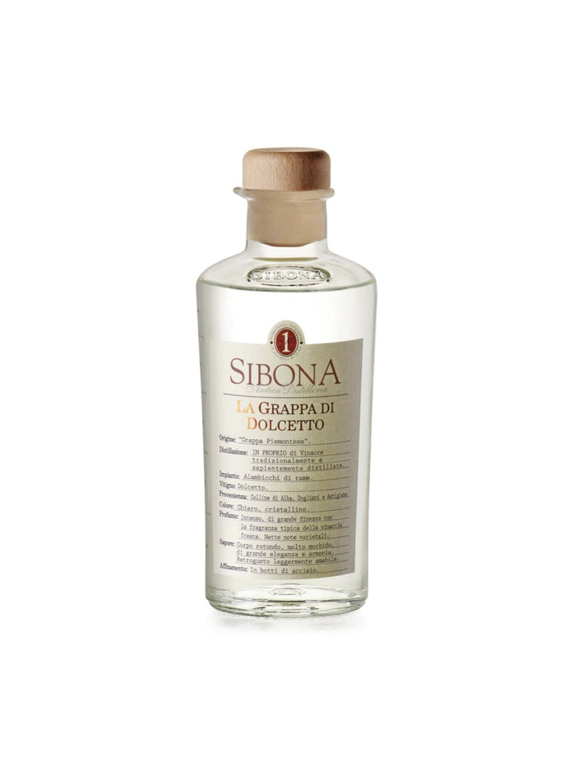 Grappa Di Dolcetto Distilleria Sibona