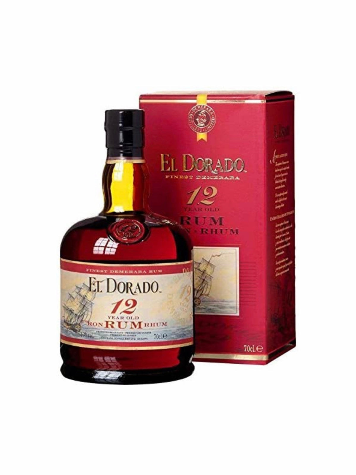 Rum El Dorado 12 Years Old Special Reserve con astuccio