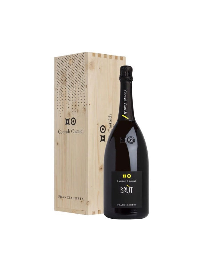 Franciacorta Docg Brut Contadi Castaldi Magnum Lt 1,5 Astuccio di legno