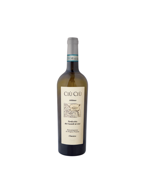 Arbinus Verdicchio dei Castelli di Jesi Dop Classico Biologico Cantina Ciù Ciù