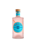 Malfy Gin Rosa bottle with pink grapefruit label and turquoise neck tag